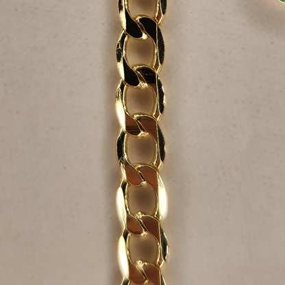 Pulsera Curb - Baño de Oro 24K