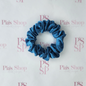 Scrunchie de Satín - Steel Blue